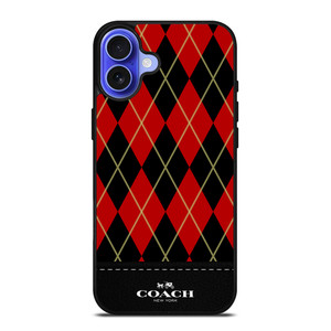 COACH NEW YORK HARLEY QUINN PATTERN iPhone 16 Case Cover