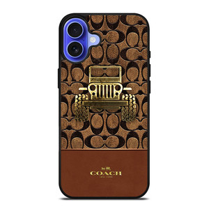COACH NEW YORK JEEP iPhone 16 Case Cover