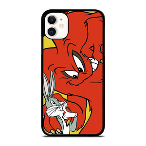 BUGS BUNNY AND GOSSAMER RED iPhone 11 Case Cover BUGS BUNNY AND GOSSAMER RED iPhone 11 Case Cover