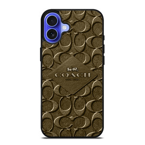 COACH NEW YORK LOGO iPhone 16 Case Cover COACH NEW YORK LOGO iPhone 16 Case Cover