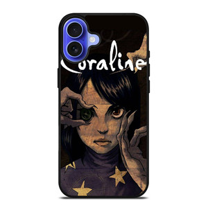 CORALINE FACE CARTOON iPhone 16 Case Cover