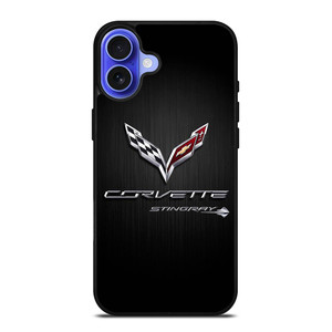 CORVETTE STINGRAY C7 SYMBOL iPhone 16 Case Cover