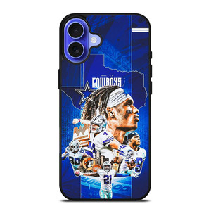 DALLAS COWBOYS FOOTBALL PLAYERS iPhone 16 Case Cover