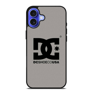 DC SHOE CO USA LOGO GREY iPhone 16 Case Cover DC SHOE CO USA LOGO GREY iPhone 16 Case Cover