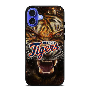 DETORIT TIGERS CLUB ICON BASEBALL TEAM MLB LOGO iPhone 16 Case Cover