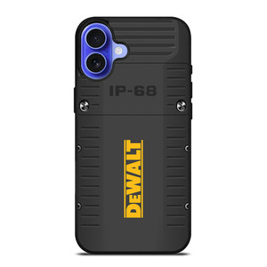 DEWALT PHONE IP 68 iPhone 16 Case Cover DEWALT PHONE IP 68 iPhone 16 Case Cover