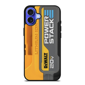 DEWALT TOOL COMPACT BATTERY iPhone 16 Case Cover