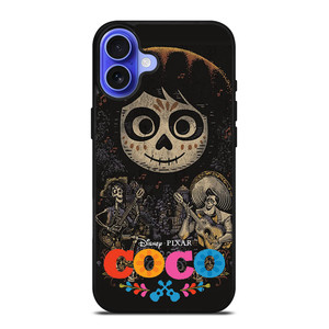 DISNEY COCO FACE ART iPhone 16 Case Cover DISNEY COCO FACE ART iPhone 16 Case Cover