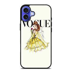 DISNEY PRINCESS BELLE VOGUE iPhone 16 Case Cover