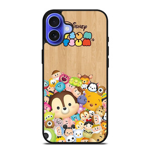 DISNEY TSUM TSUM WOODEN iPhone 16 Case Cover DISNEY TSUM TSUM WOODEN iPhone 16 Case Cover