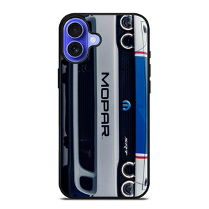 DODGE CHALLENGER SRT MOPAR RACING iPhone 16 Case Cover DODGE CHALLENGER SRT MOPAR RACING iPhone 16 Case Cover