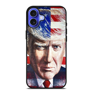 DONALD TRUMP FACE ART iPhone 16 Case Cover DONALD TRUMP FACE ART iPhone 16 Case Cover