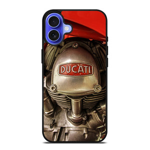 DUCATI ENGINE LOGO RETRO iPhone 16 Case Cover