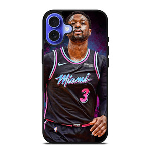 DWYANE WADE MIAMI HEAT NBA iPhone 16 Case Cover