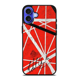EDDIE VAN HALEN GUITAR SIGNATURE iPhone 16 Case Cover EDDIE VAN HALEN GUITAR SIGNATURE iPhone 16 Case Cover
