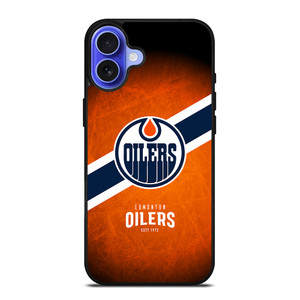 EDMONTON OILERS LOGO iPhone 16 Case Cover