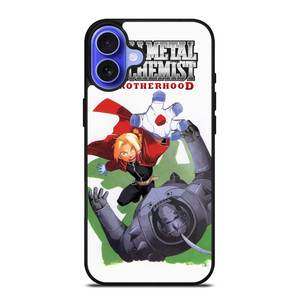 EDWARD ELRIC FULLMETAL ALCHEMIST ALPHONSE BROTHERHOOD iPhone 16 Case Cover