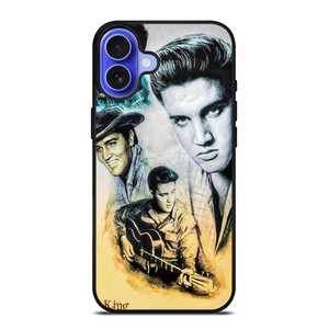 ELVIS PRESLEY ART THE KING iPhone 16 Case Cover