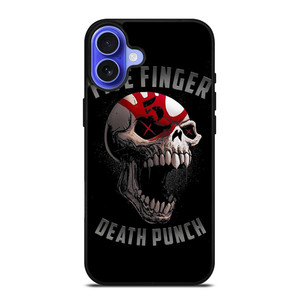 FIVE FINGER DEATH PUNCH SKULL iPhone 16 Case Cover