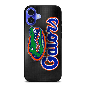 FLORIDA GATORS METAL LOGO iPhone 16 Case Cover FLORIDA GATORS METAL LOGO iPhone 16 Case Cover