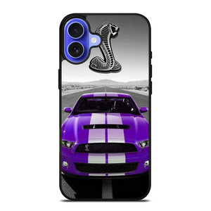 FORD MUSTANG SHELBY PURPLE iPhone 16 Case Cover FORD MUSTANG SHELBY PURPLE iPhone 16 Case Cover