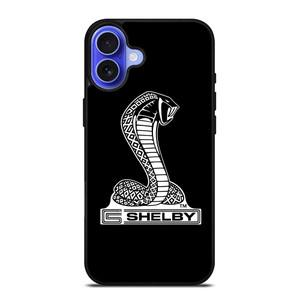 FORD SHELBY CAR COBRA LOGO iPhone 16 Case Cover FORD SHELBY CAR COBRA LOGO iPhone 16 Case Cover