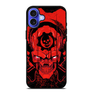 GEARS OF WAR SKULL LOGO 2 iPhone 16 Case Cover