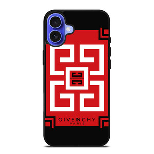 GIVENCHY PARIS RED LOGO iPhone 16 Case Cover