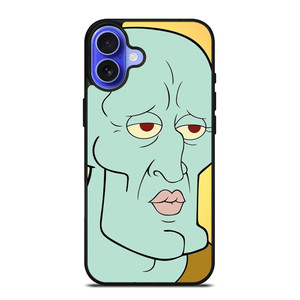 HANDSOME SQUIDWARD CARTOON iPhone 16 Case Cover