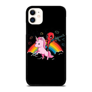 DEADPOOL AND UNICORN CUTE iPhone 11 Case Cover