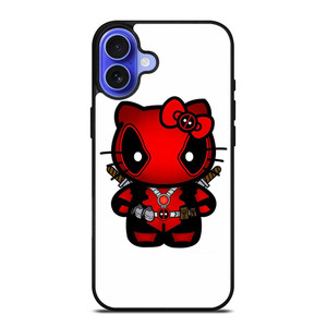 HELLO KITTY DEADPOOL MARVEL iPhone 16 Case Cover
