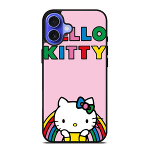 HELLO KITTY RAINBOW iPhone 16 Case Cover HELLO KITTY RAINBOW iPhone 16 Case Cover