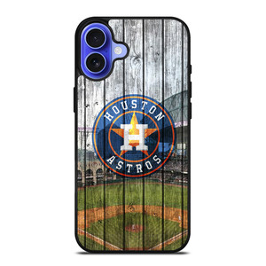 HOUSTON ASTROS WOODEN LOGO iPhone 16 Case Cover