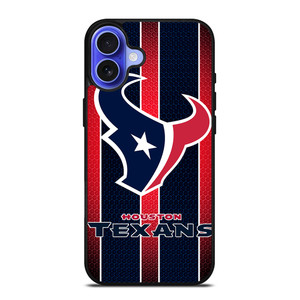 HOUSTON TEXANS STRIPE LOGO iPhone 16 Case Cover