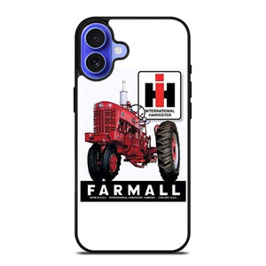 IH INTERNATIONAL HARVESTER FARMALL TRACTOR RETRO iPhone 16 Case Cover IH INTERNATIONAL HARVESTER FARMALL TRACTOR RETRO iPhone 16 Case Cover