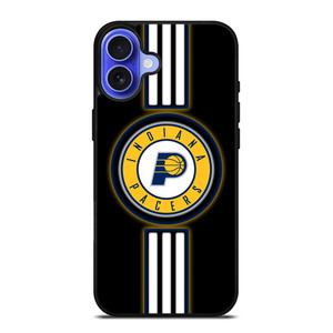 INDIANA PACERS STRIPE LOGO iPhone 16 Case Cover