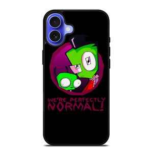 INVADER ZIM ALIEN WE ARE NORMAL iPhone 16 Case Cover