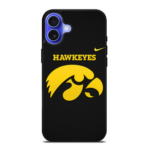IOWA HAWKEYE LOGO iPhone 16 Case Cover