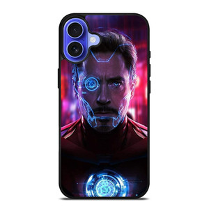 IRON MAN AVENGERS TONY STARK FACE iPhone 16 Case Cover IRON MAN AVENGERS TONY STARK FACE iPhone 16 Case Cover