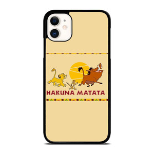 HAKUNA MATATA LION KING iPhone 11 Case Cover HAKUNA MATATA LION KING iPhone 11 Case Cover