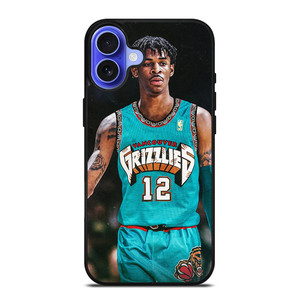 JA MORANT MEMPHIS GRIZZLIES NBA 3 iPhone 16 Case Cover
