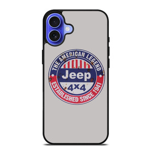 JEEP THE AMERICAN LEGEND 1941 iPhone 16 Case Cover JEEP THE AMERICAN LEGEND 1941 iPhone 16 Case Cover