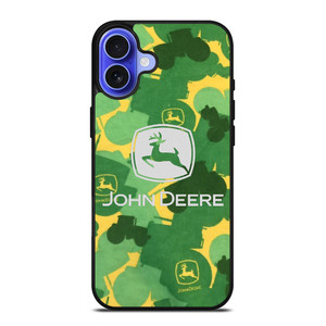 JOHN DEERE CAMO PATTERN iPhone 16 Case Cover