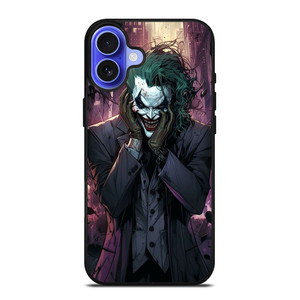 JOKER SMILE THE BATMAN CARTOON iPhone 16 Case Cover JOKER SMILE THE BATMAN CARTOON iPhone 16 Case Cover