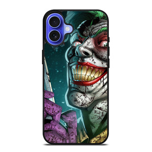 JOKER WITH CROWBAR DC BATMAN CARTOON iPhone 16 Case Cover JOKER WITH CROWBAR DC BATMAN CARTOON iPhone 16 Case Cover