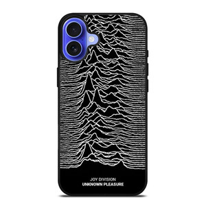 JOY DIVISION UNKNOWN PLEASURE PATTERN iPhone 16 Case Cover