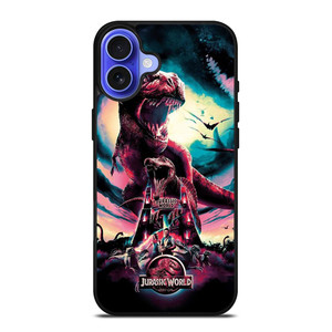 JURASSIC WORLD FALLEN KINGDOM iPhone 16 Case Cover JURASSIC WORLD FALLEN KINGDOM iPhone 16 Case Cover