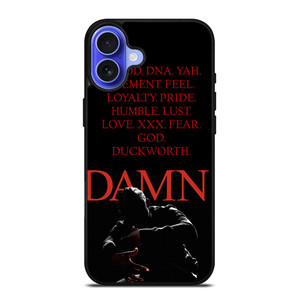 KENDRICK LAMAR DAMN QUOTES iPhone 16 Case Cover