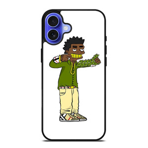 KODAK BLACK CARTOON MONEY iPhone 16 Case Cover