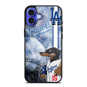 LA DODGERS DOG LOGO iPhone 16 Case Cover LA DODGERS DOG LOGO iPhone 16 Case Cover